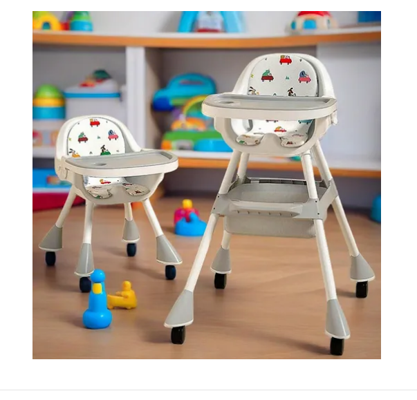 Foto 3 | Ajustable Silla Periquera Bebé Alta Para Comer Con Bandeja