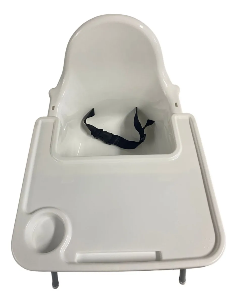 Foto 6 pulgar | Silla Periquera Para Bebé Aeiou Thc001 Antiderrapante Blanco