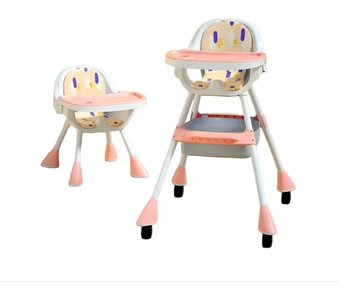 Ajustable Silla Periquera Bebé Alta Para Comer Con Bandeja $2,214