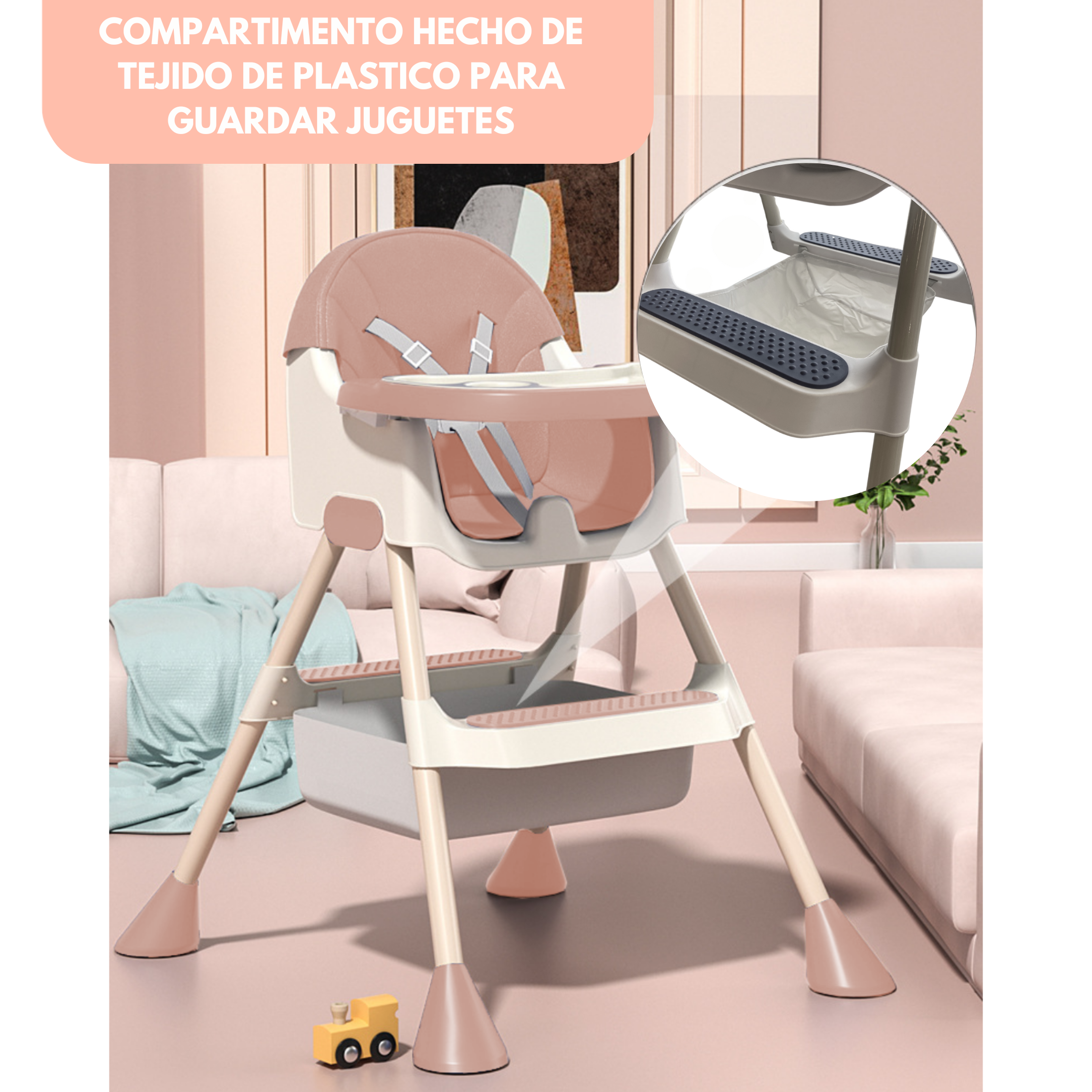 Foto 5 pulgar | Silla Periquera Komfort Para Bebé
