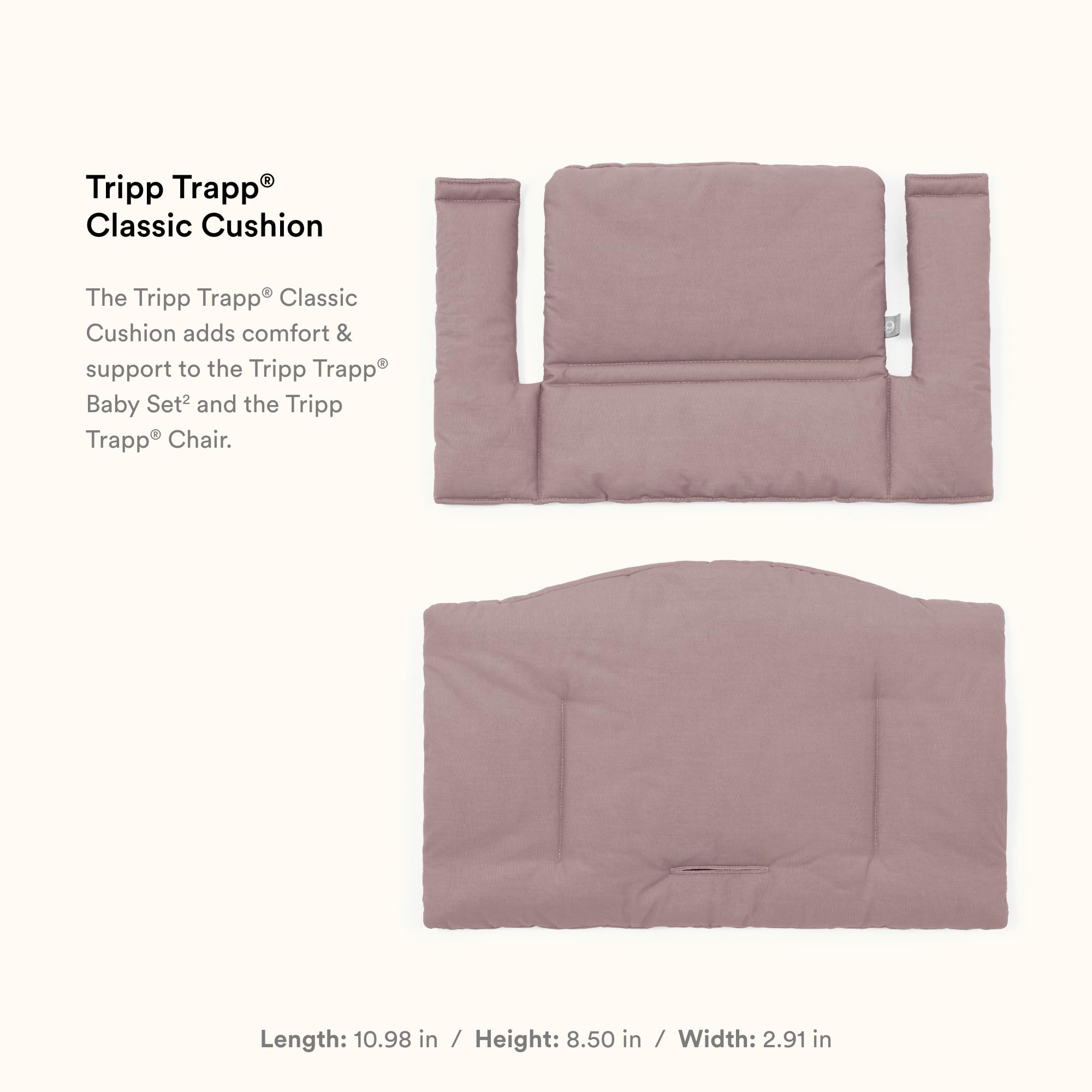 Foto 4 pulgar | Cojín Stokke Tripp Trapp Classic 2 Heather Malva Ocs - Venta Internacional.