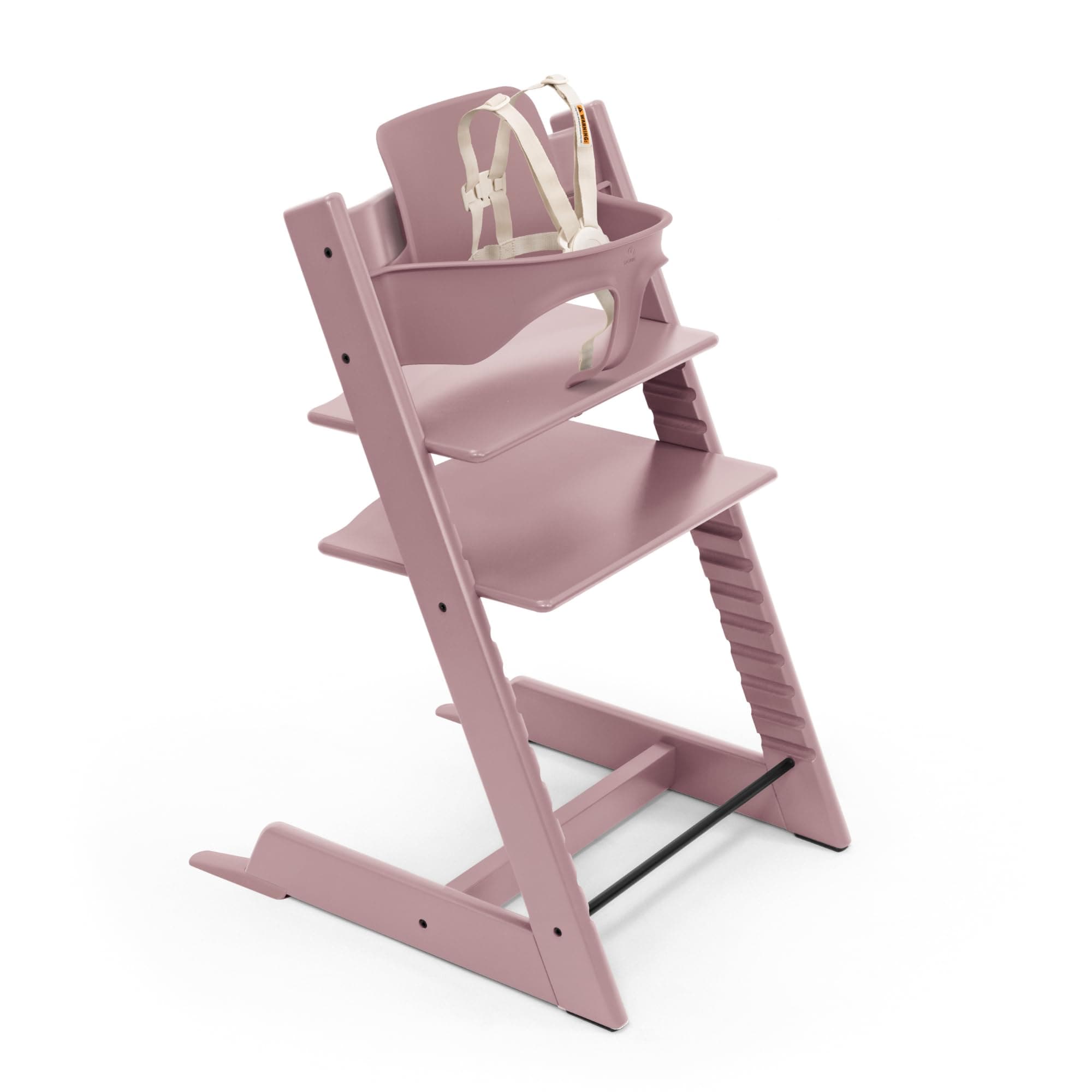 Trona Stokke Tripp Trapp 2 Heather Mauve Con Set Para Bebé - Venta Internacional. $12,498