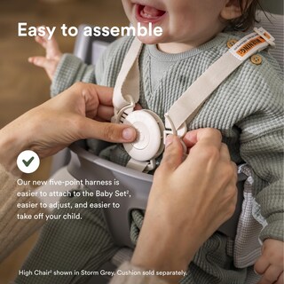 Foto 7 | Trona Stokke Tripp Trapp 2 Heather Mauve Con Set Para Bebé - Venta Internacional.