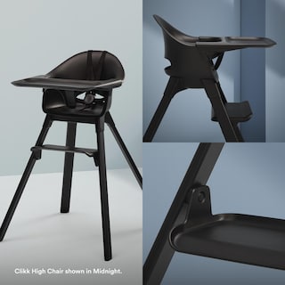 Foto 5 | Trona Stokke Clikk Negro/marrón Cálido De 6 A 36 Meses 15 Kg - Venta Internacional.