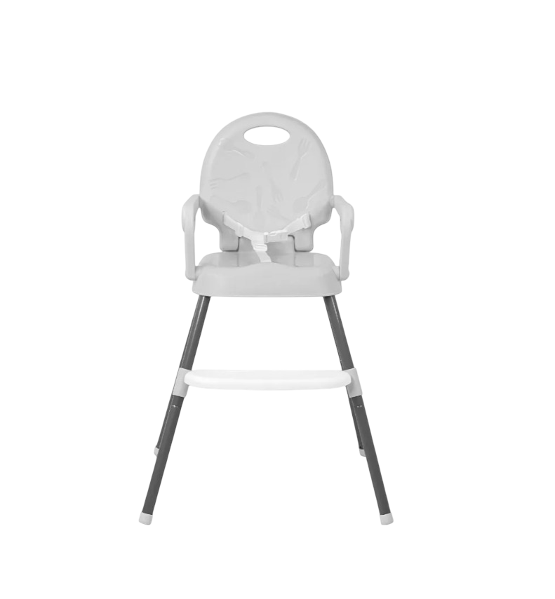 Foto 2 pulgar | Silla para Bebé Alta Plegable Portatil 3 en 1 Gris