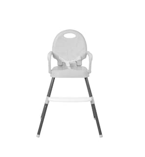 Foto 1 | Silla para Bebé Alta Plegable Portatil 3 en 1 Gris