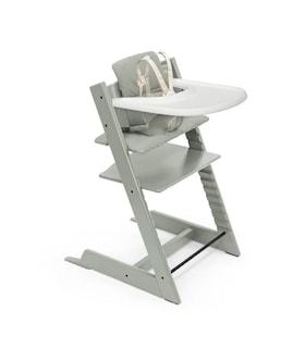 Foto 1 | Stokke Tripp Trapp Paquete Completo Chair/cojin Glacier/tray Arnes- Glacier Green
