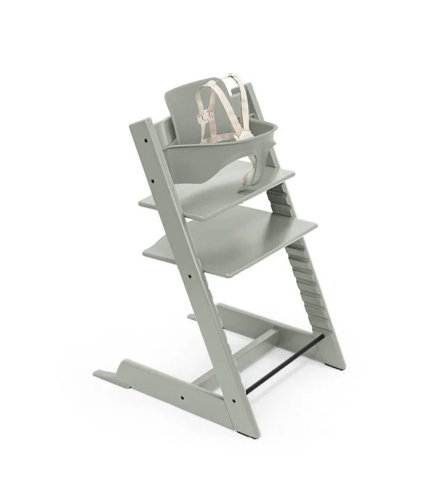 Foto 3 pulgar | Stokke Tripp Trapp Paquete Completo  Chair/cojin Glacier/tray  Arnes- Glacier Green