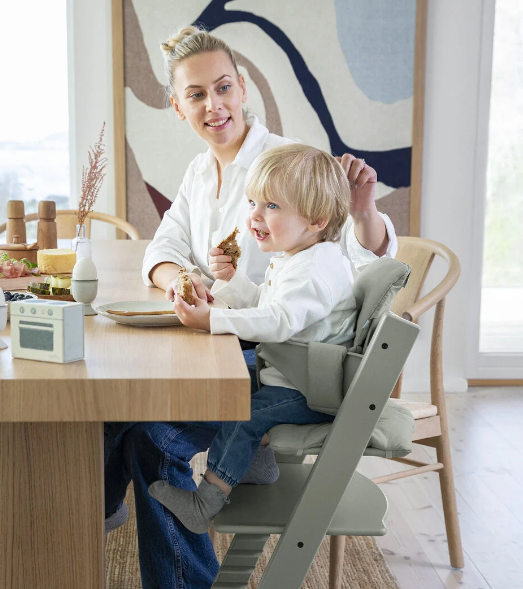 Foto 5 pulgar | Stokke Tripp Trapp Paquete Completo  Chair/cojin Glacier/tray  Arnes- Glacier Green