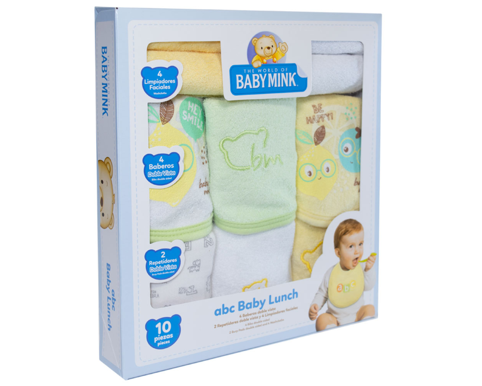 Foto 4 | Set Hora De La Comida Baby Mink Bm879 Amarillo