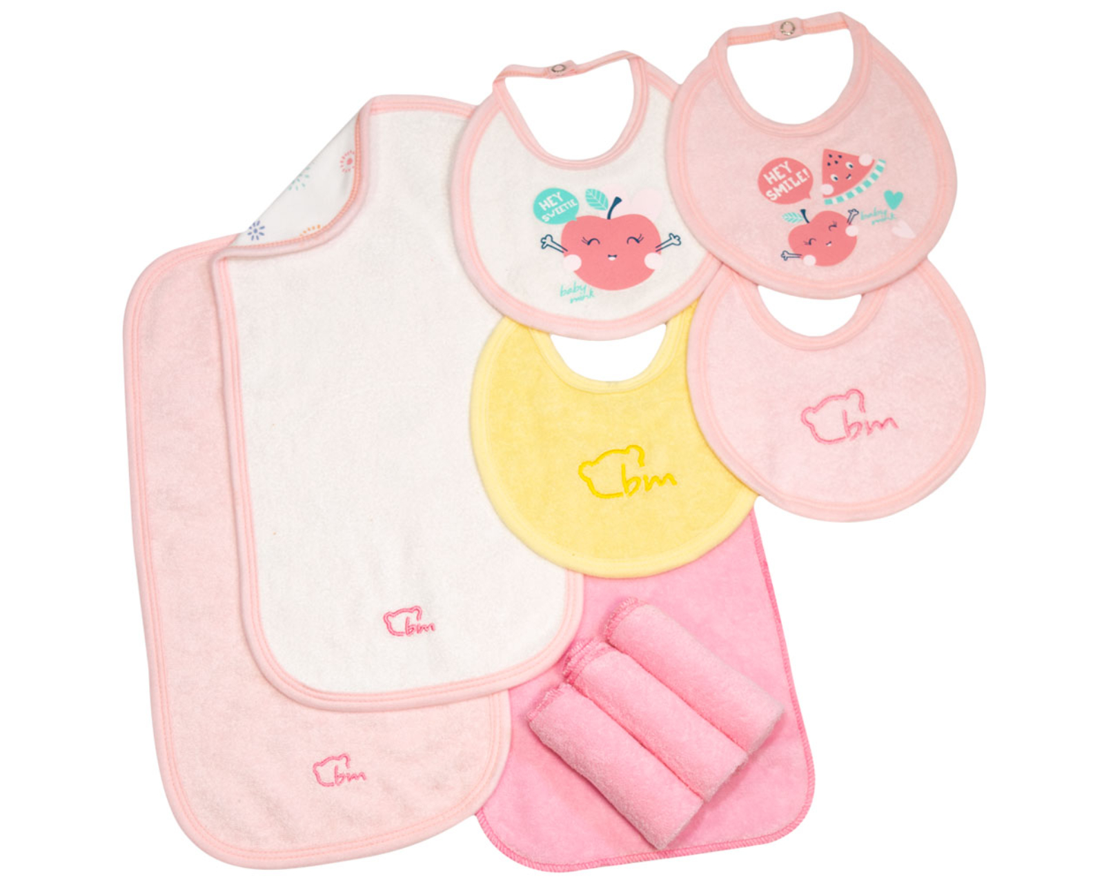 Foto 2 pulgar | Set Hora De La Comida Baby Mink Bm879 Rosa