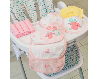 Foto 2 | Set Hora De La Comida Baby Mink Bm879 Rosa