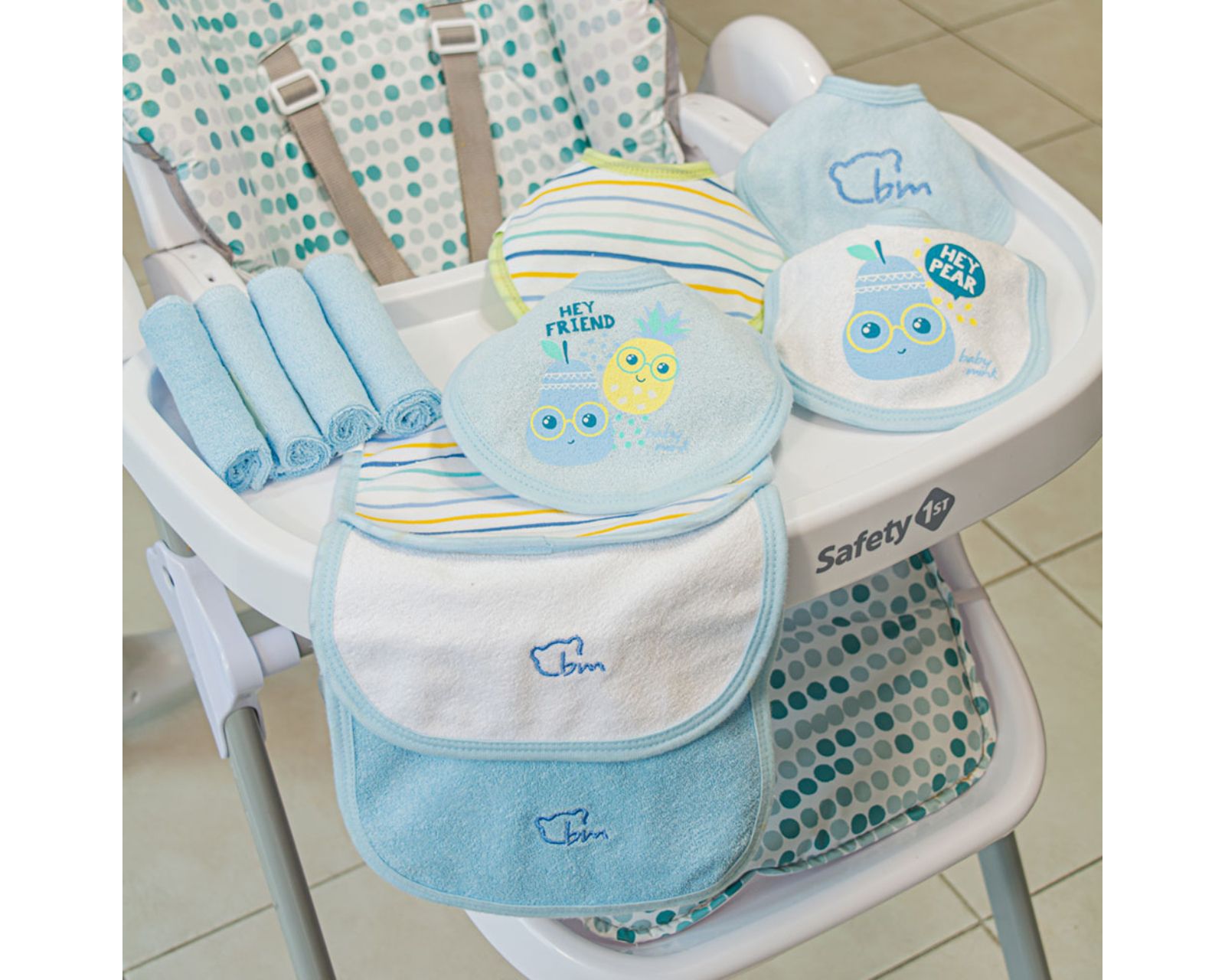 Foto 3 pulgar | Set Hora De La Comida Baby Mink Bm879 Azul