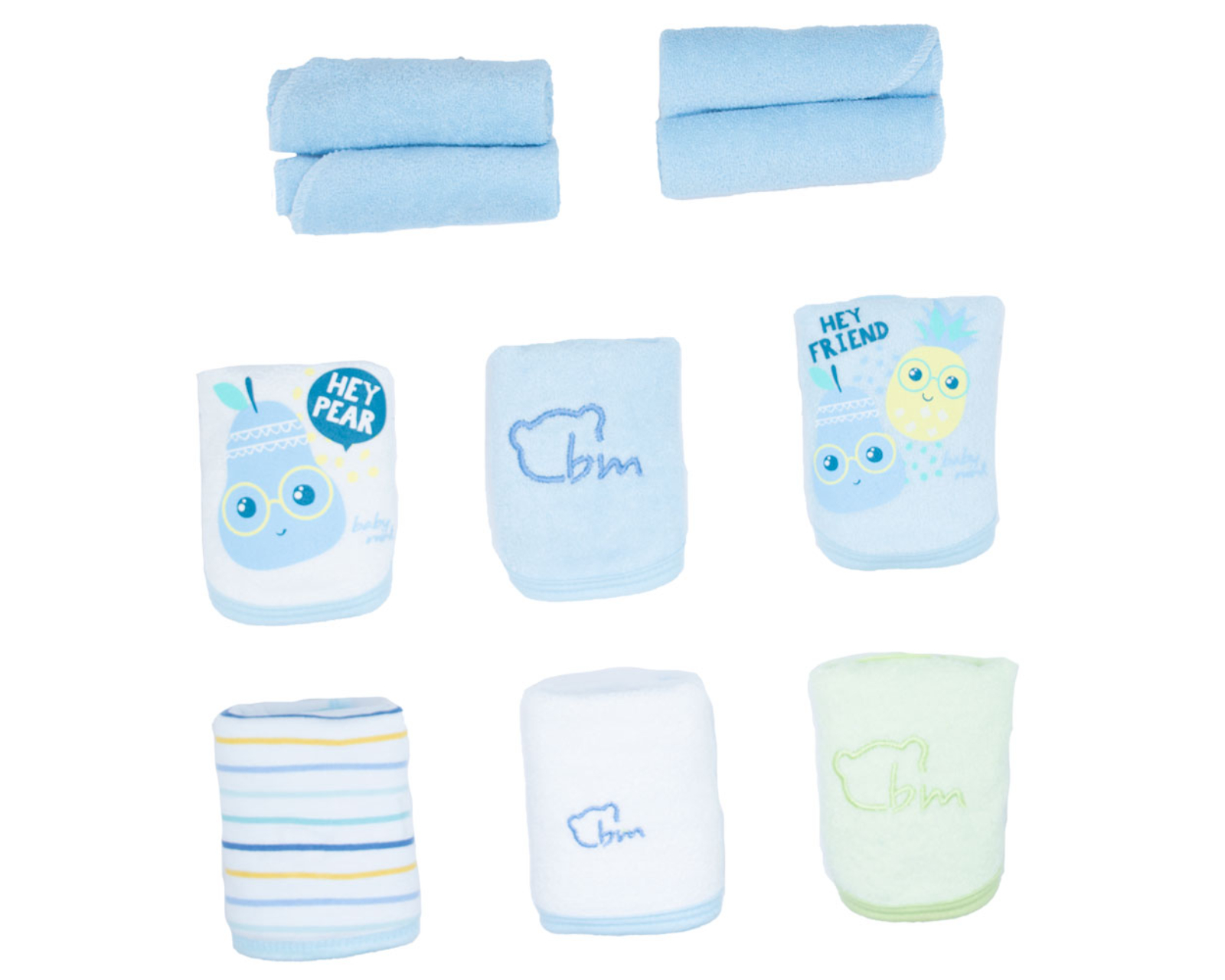 Foto 4 pulgar | Set Hora De La Comida Baby Mink Bm879 Azul
