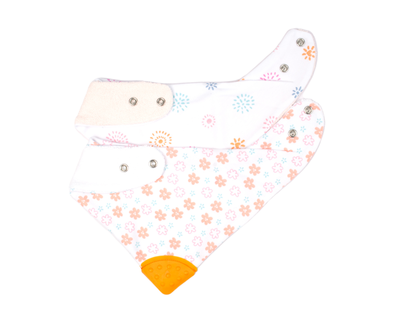 Foto 8 pulgar | Baberos Bandana Baby Mink Bm15m color Rosa 6 Piezas