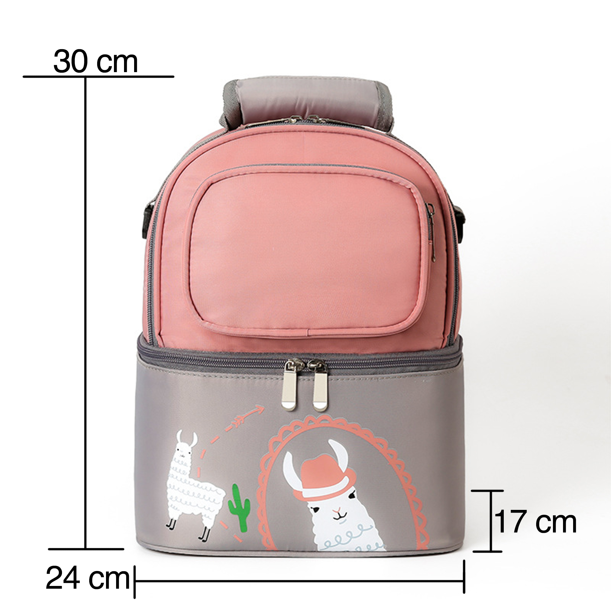 Foto 5 pulgar | Porta Biberones Ecobaby Original Rosa Mochila Térmica