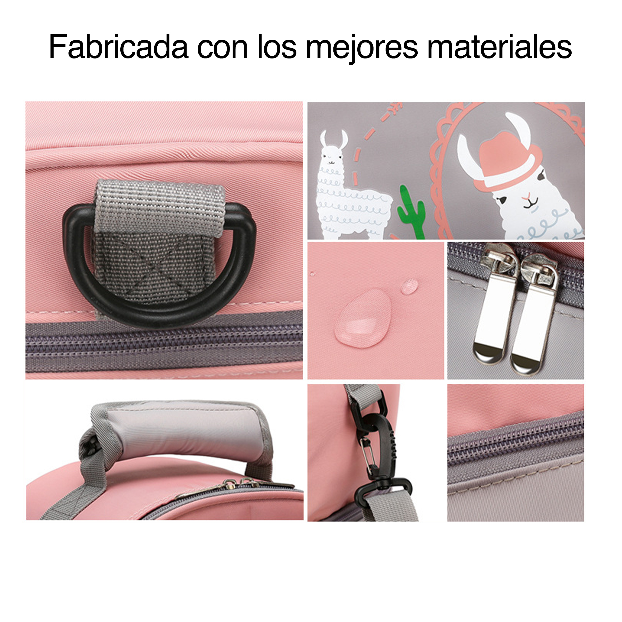 Foto 6 pulgar | Porta Biberones Ecobaby Original Rosa Mochila Térmica