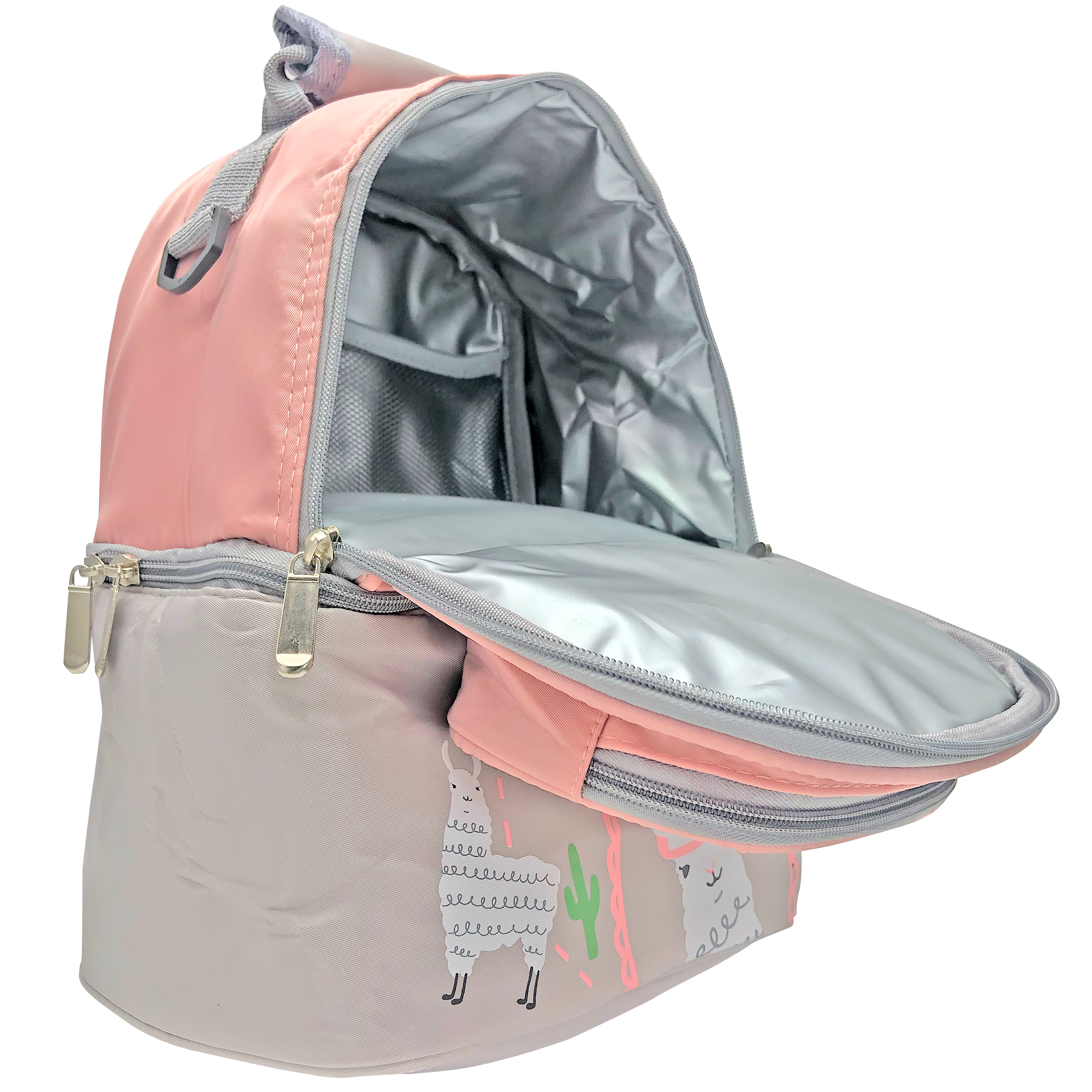 Foto 8 pulgar | Porta Biberones Ecobaby Original Rosa Mochila Térmica