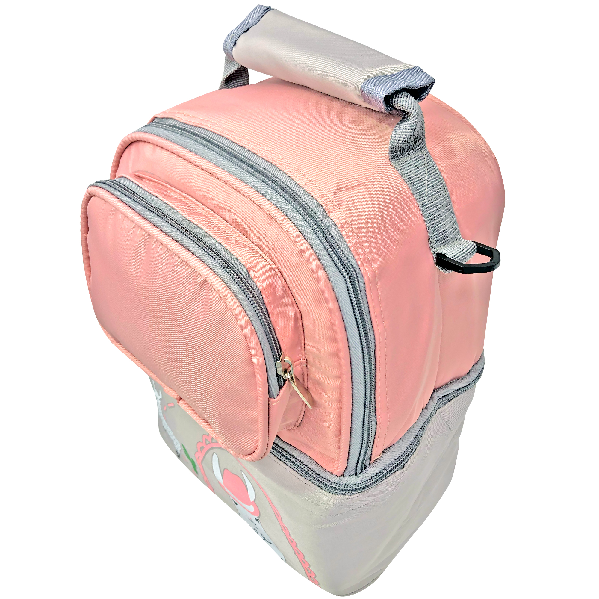 Foto 9 pulgar | Porta Biberones Ecobaby Original Rosa Mochila Térmica