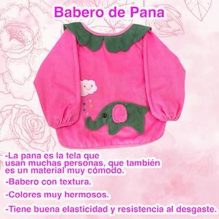 Foto 6 | Set De 3 Batas Para Bebés Ecobaby Original Tela Impermeable Reutilizable