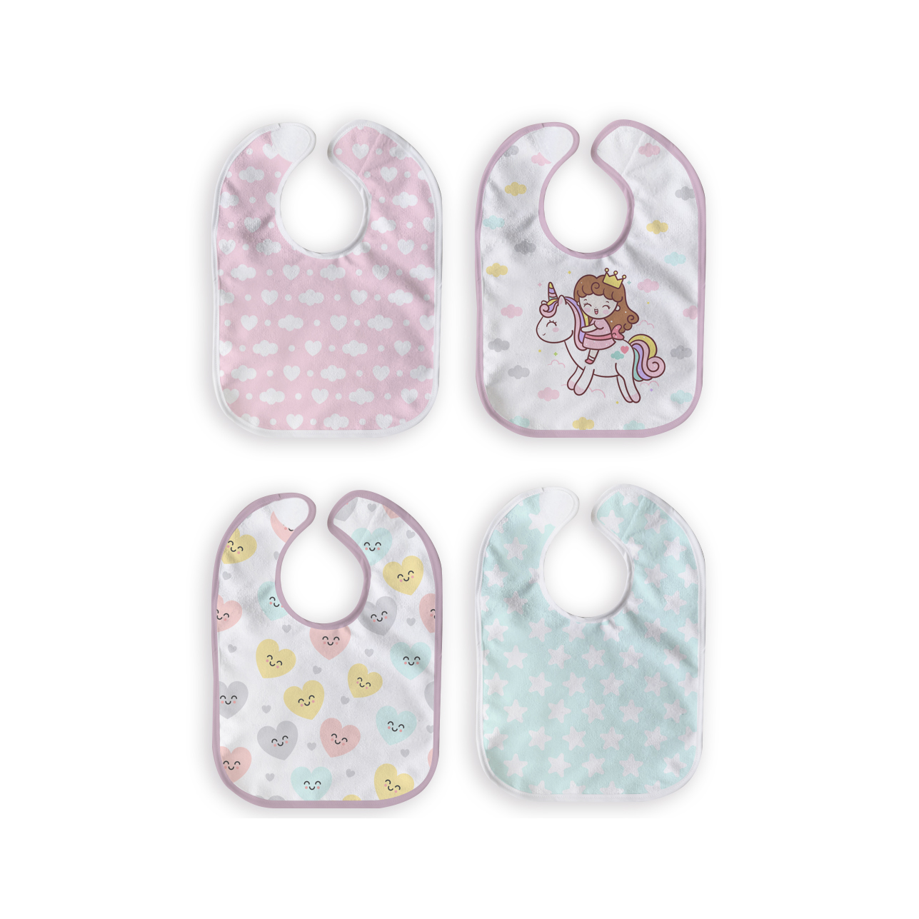 Foto 1 | Baberos Microtoalla Princess