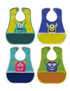 Foto 1 | Baberos De Plástico Beikia Monster
