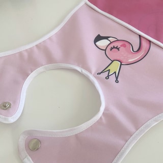 Foto 4 | Baberos De Plástico Beikia Flamingos