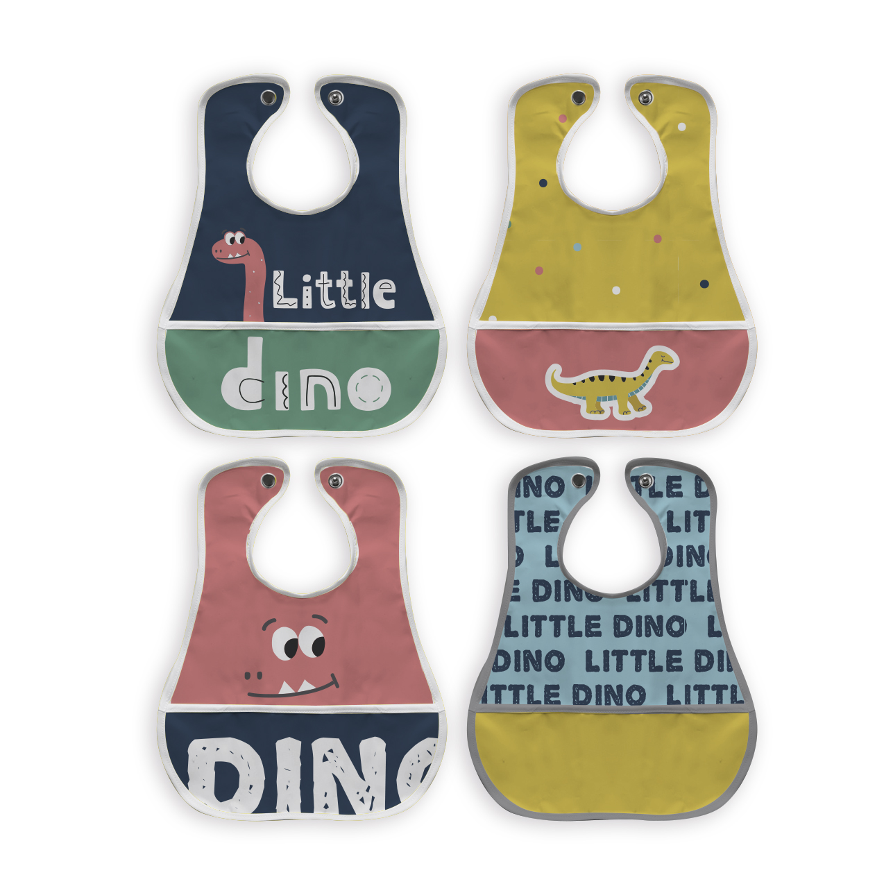 Foto 1 | Baberos Impermeable Little Dino