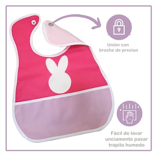 Foto 3 | Baberos Impermeables Beikiakids para Bebés
