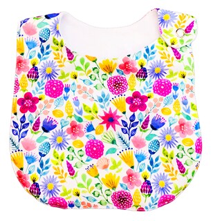 Foto 7 | Kit de 4 Baberos para Bebé Luulu Frutas Impermeable de Algodón Orgánico