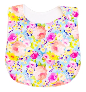 Foto 6 | Kit de 4 Baberos para Bebé Luulu Acuarela Impermeable de Algodón Orgánico