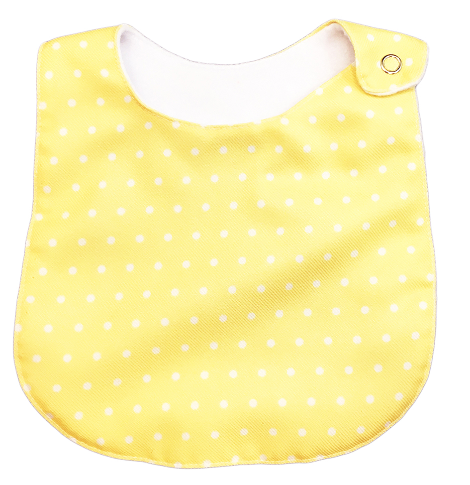Foto 5 | Kit 4 Baberos Luulu Neutro Amarillo Impermeable Algodón Orgánico