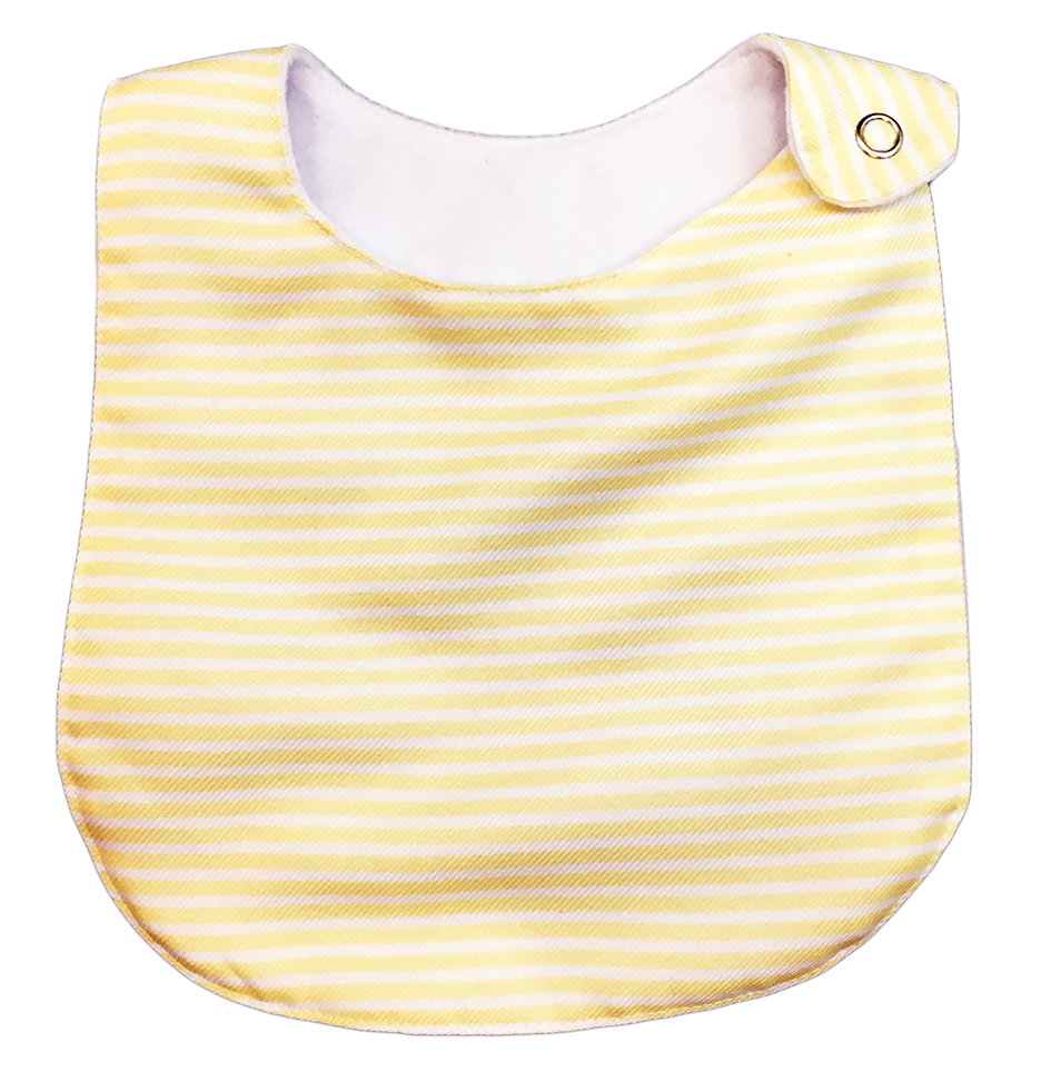 Foto 7 | Kit 4 Baberos Luulu Neutro Amarillo Impermeable Algodón Orgánico