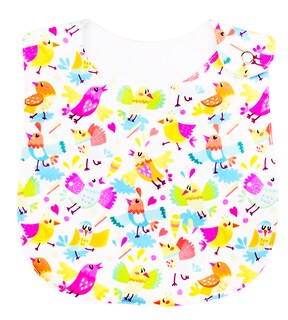 Foto 6 | Kit 4 Baberos para Bebé Luulu Animales Impermeable de Algodón Orgánico