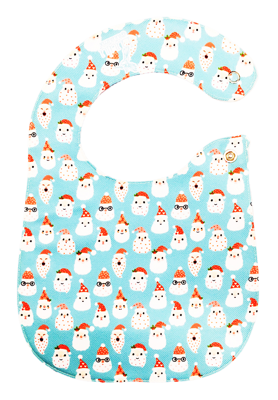 Foto 7 | Kit 4 Baberos para Bebé Luulu Navidad Impermeable de Algodón Orgánico