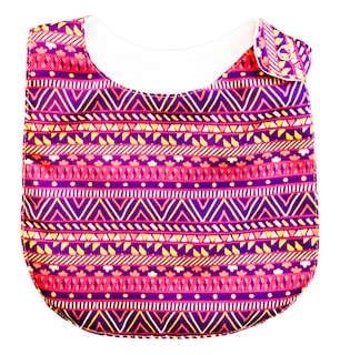 Foto 5 | Kit 4 Baberos para Bebé Luulu Tribal Boho Impermeable de Algodón Orgánico