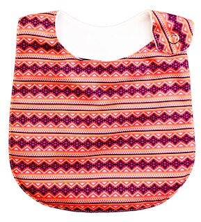 Foto 7 | Kit 4 Baberos para Bebé Luulu Tribal Boho Impermeable de Algodón Orgánico