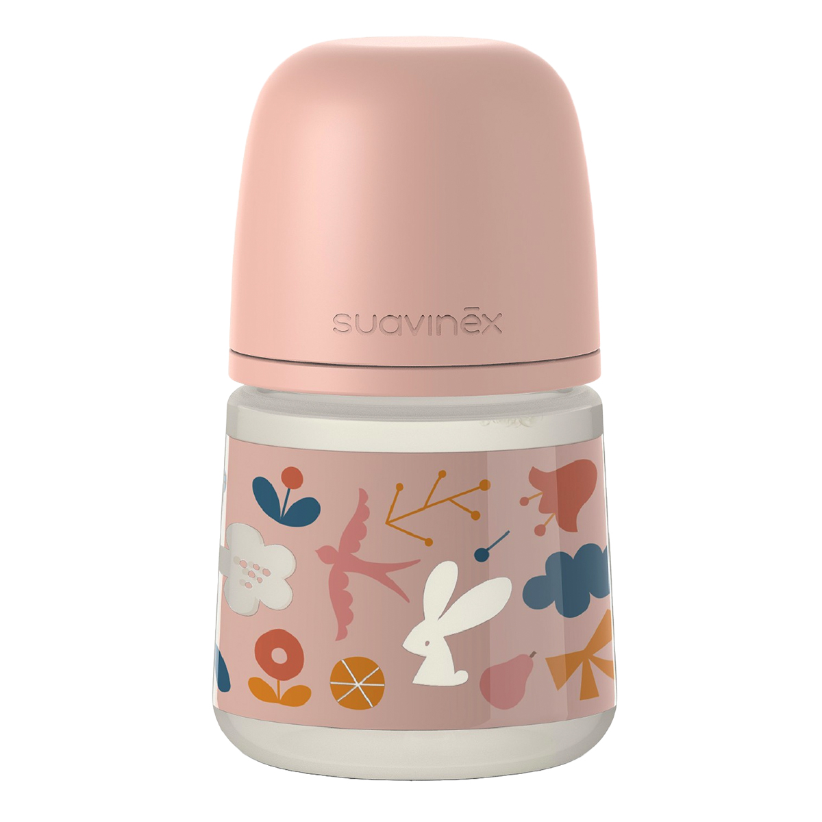 Foto 2 | Biberones Anticolico Suavinex 150ml/5oz Color Rosa Flujo Lento Tetina Fisiologica Sxpro 2 Piezas