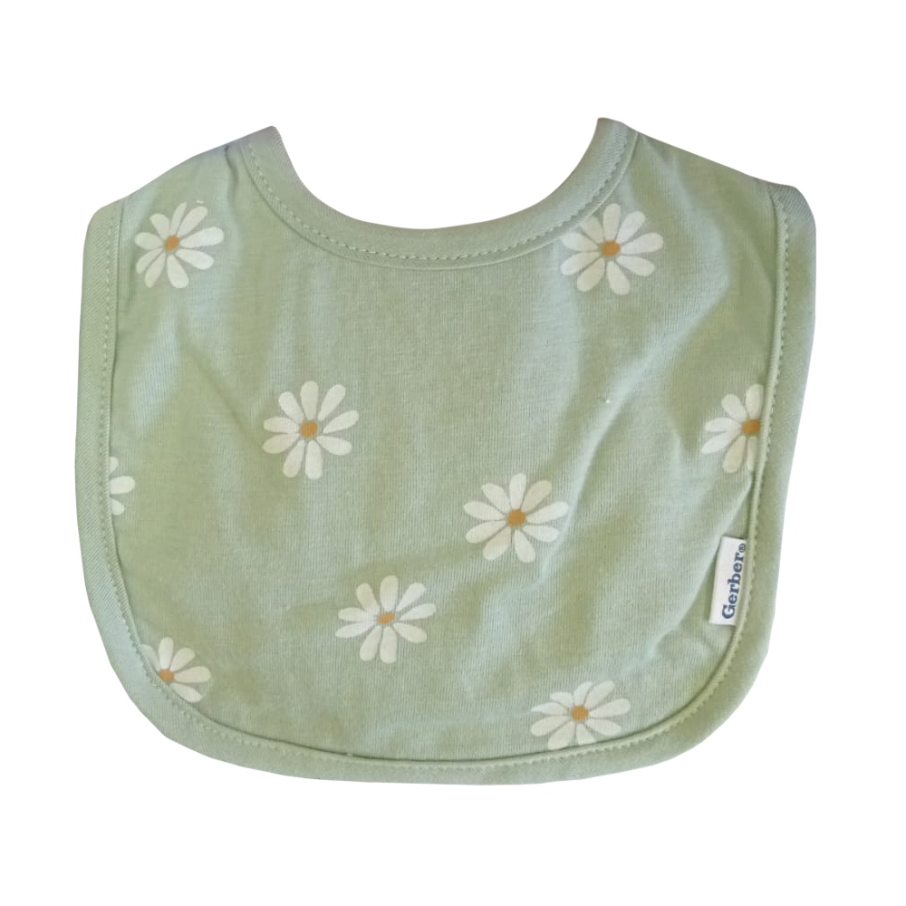 Foto 4 pulgar | Babero De Tela Para Bebé Gerber 2pz Niña Arcoíris