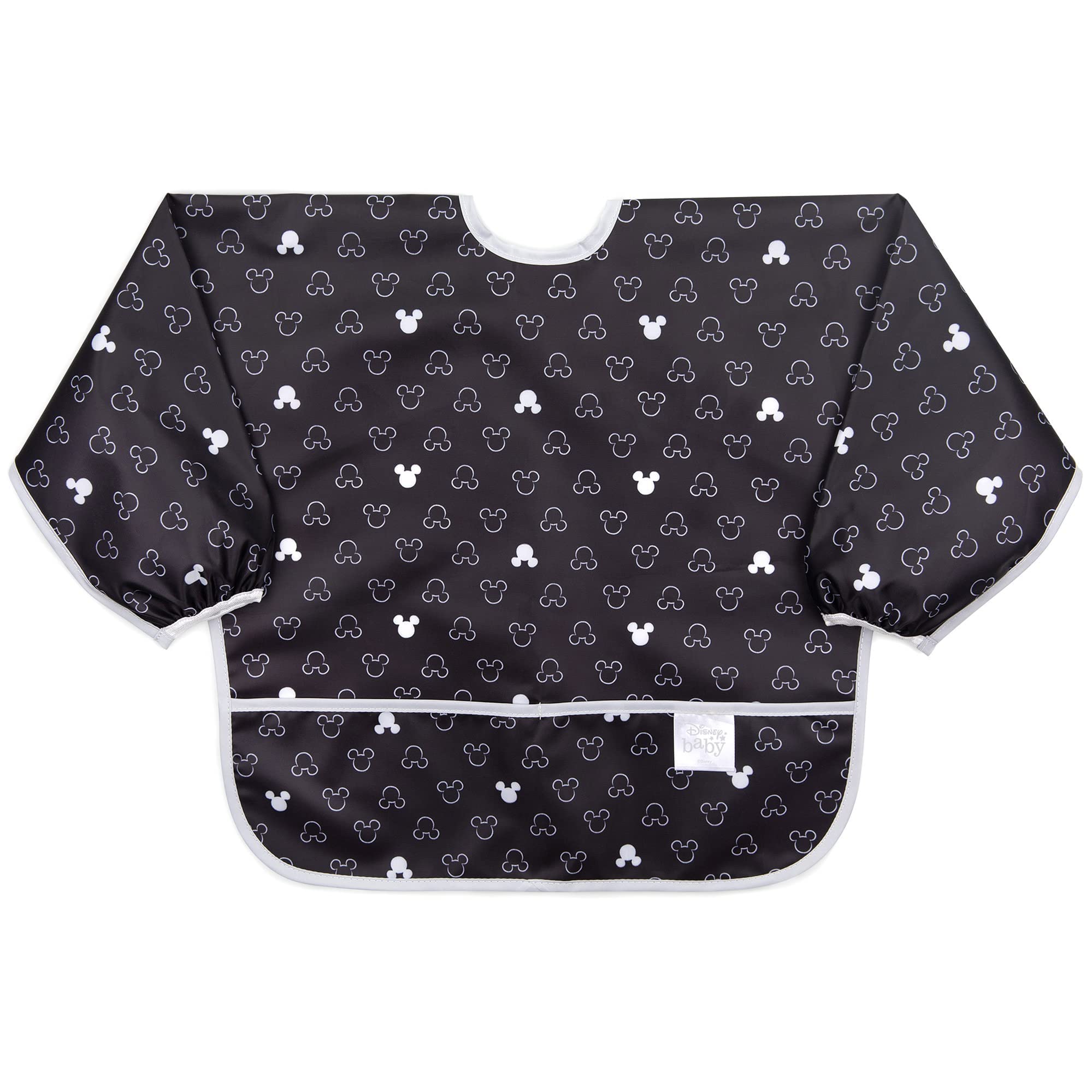Foto 1 | Babero con Manga Mickey Mouse Impermeable para Bebe - Venta Internacional
