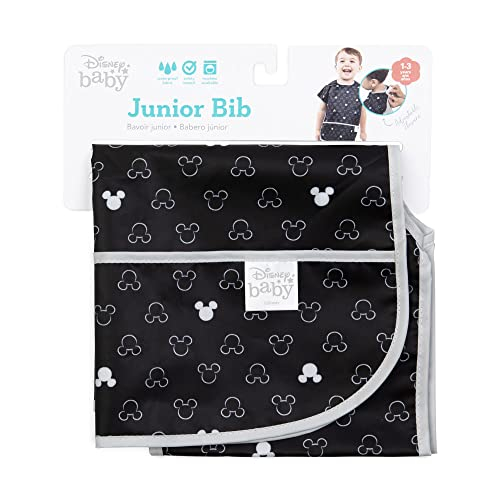 Foto 6 pulgar | Babero Bumkins Disney Mickey Mouse Resistente al Agua de 1 a 3 Años - Venta Internacional