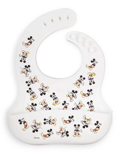 Foto 1 | Babero Simple Modern de Silicona Disney para Bebés Mickey - Venta Internacional