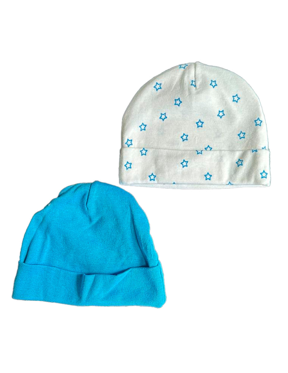 Foto 3 pulgar | Kit 4 Piezas Bebé Niño Onesies Accesorios Azul Op2191hk