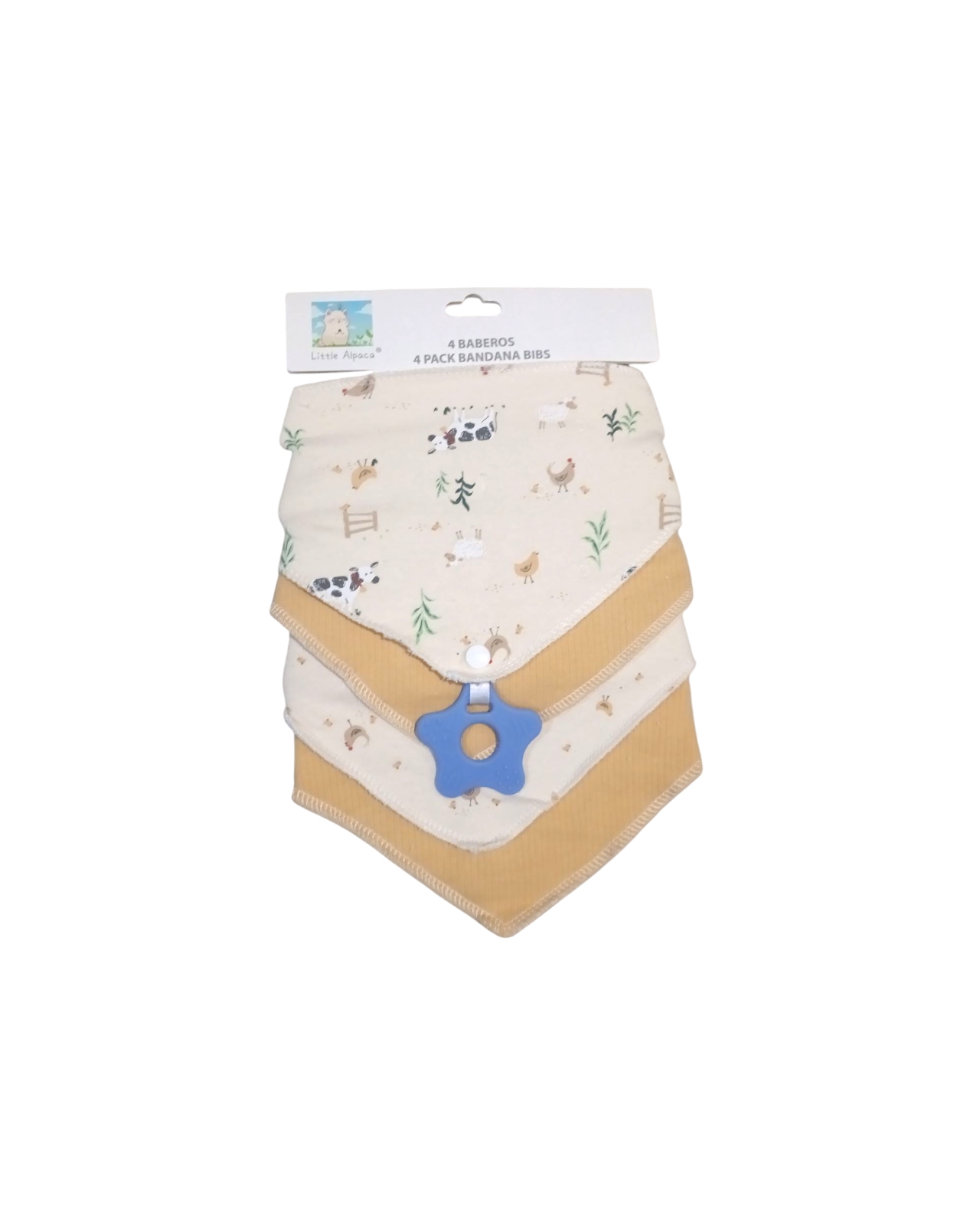 Foto 2 pulgar | Bandanas 4 Piezas Baby Room Unisex