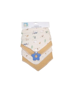 Foto 1 | Bandanas 4 Piezas Baby Room Unisex