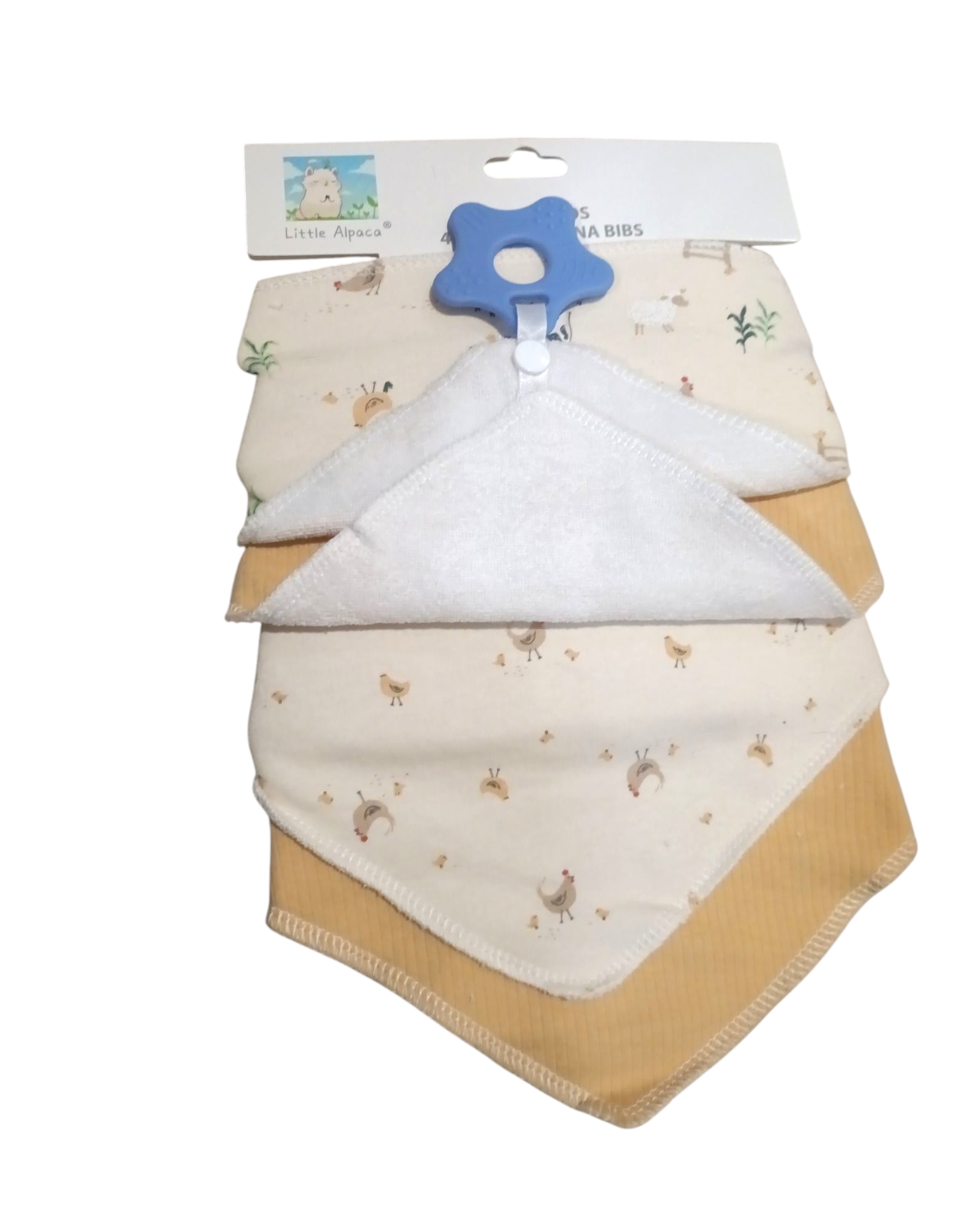 Foto 4 pulgar | Bandanas 4 Piezas Baby Room Unisex