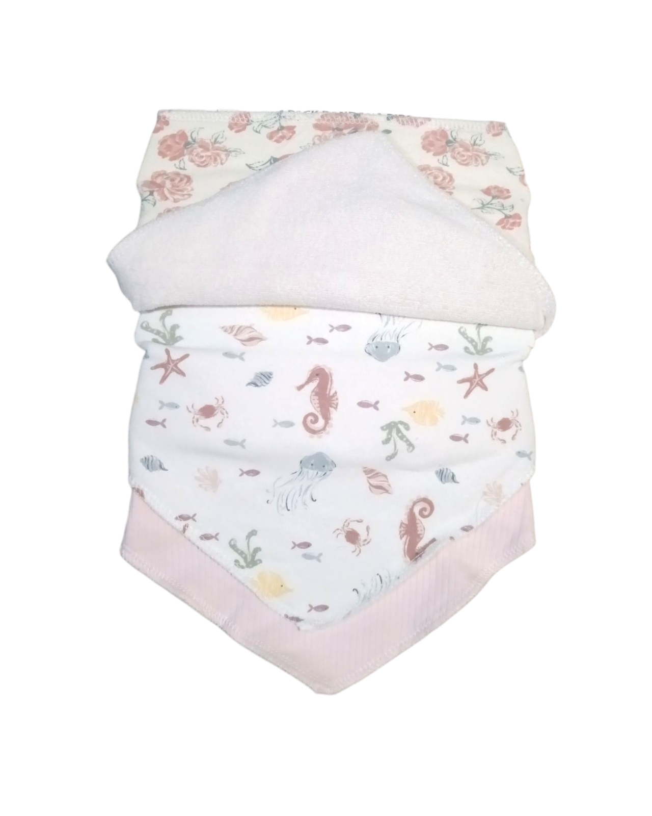 Foto 4 pulgar | Bandanas 4 Piezas Baby Room Unisex