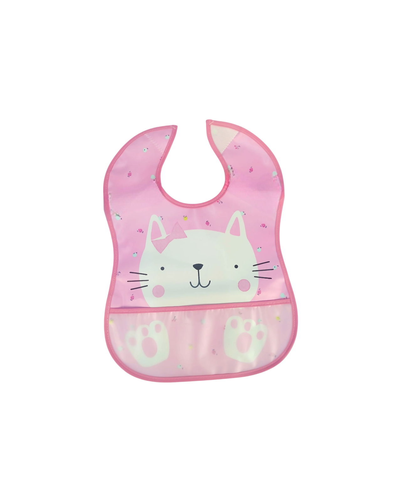 Foto 5 pulgar | Set de 3 Baberos Baby Room de Plástico Suave y Flexible con Bolsa Atrapa Moronas Diferentes Diseños y Colores