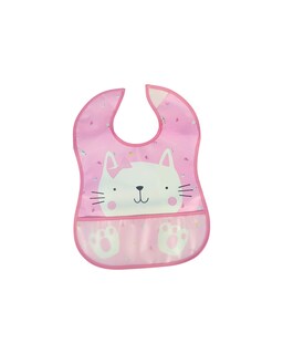 Foto 4 | Set de 3 Baberos Baby Room de Plástico Suave y Flexible con Bolsa Atrapa Moronas Diferentes Diseños y Colores