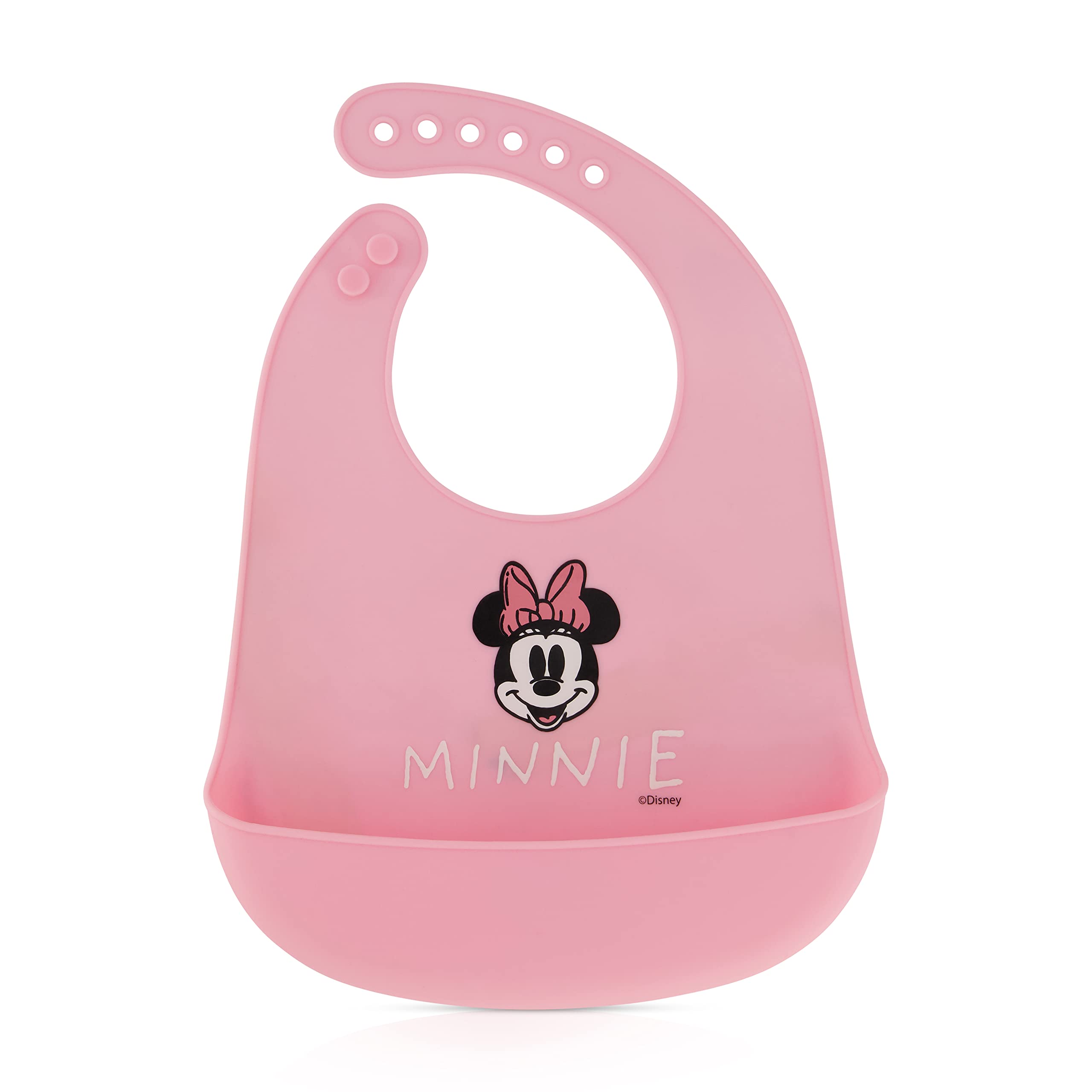 Foto 3 | Babero de Silicona para Bebé Disney 2 Piezas - Venta Internacional